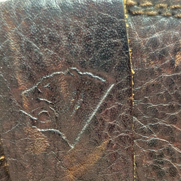 Brown Leather Pull-On Boots with Textured Upper - Picture 5 of 12